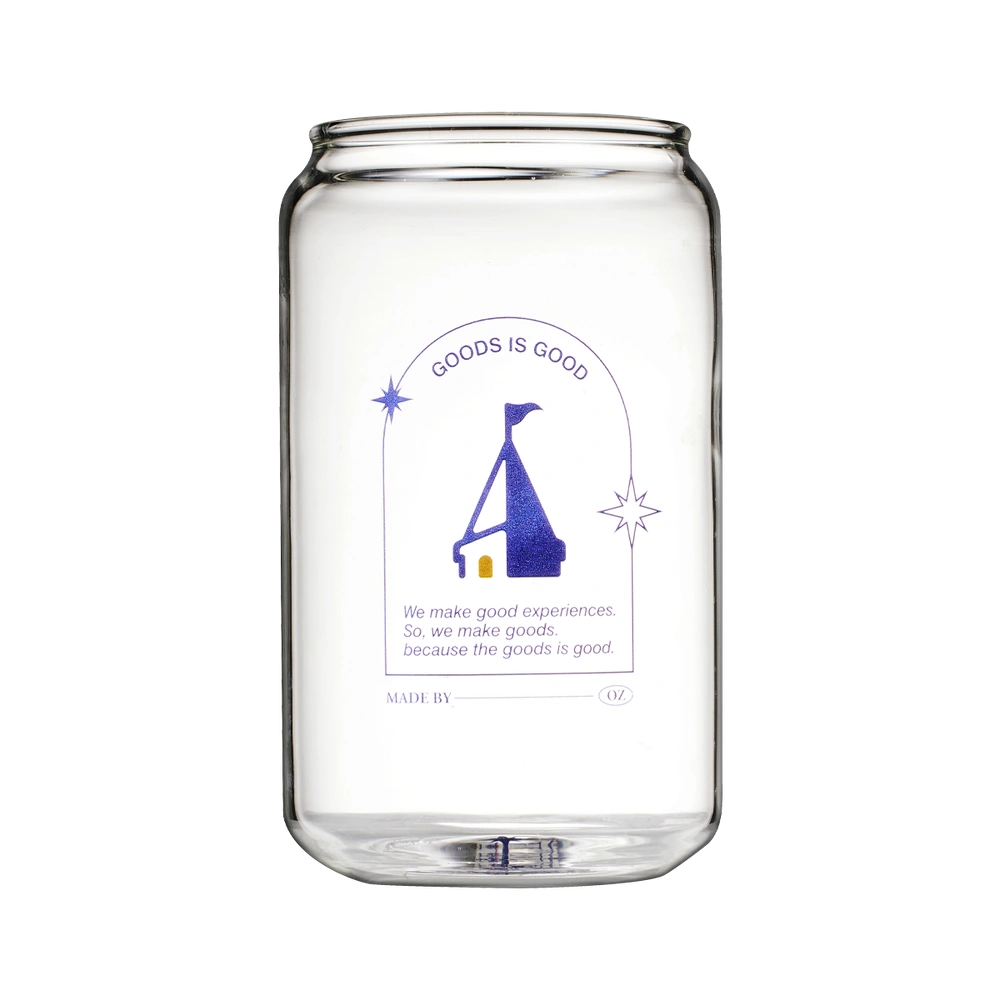라운드 유리컵 400ml