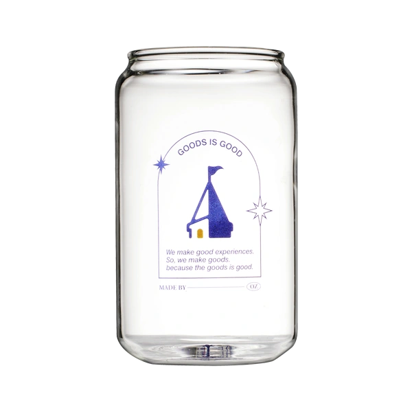 라운드 유리컵 400ml