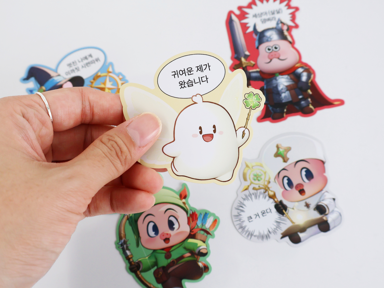 [롯데월드] 조각스티커팩