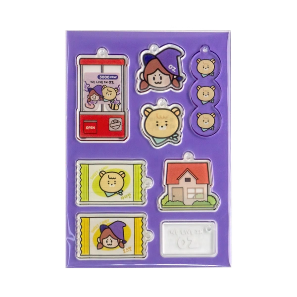 커스텀 한판 아크릴 키링