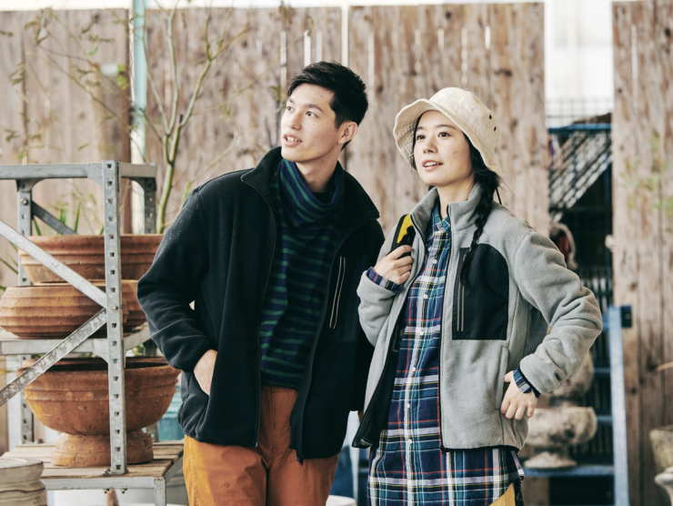 톰스 glimmer 후리스 자켓 (SS~5L)