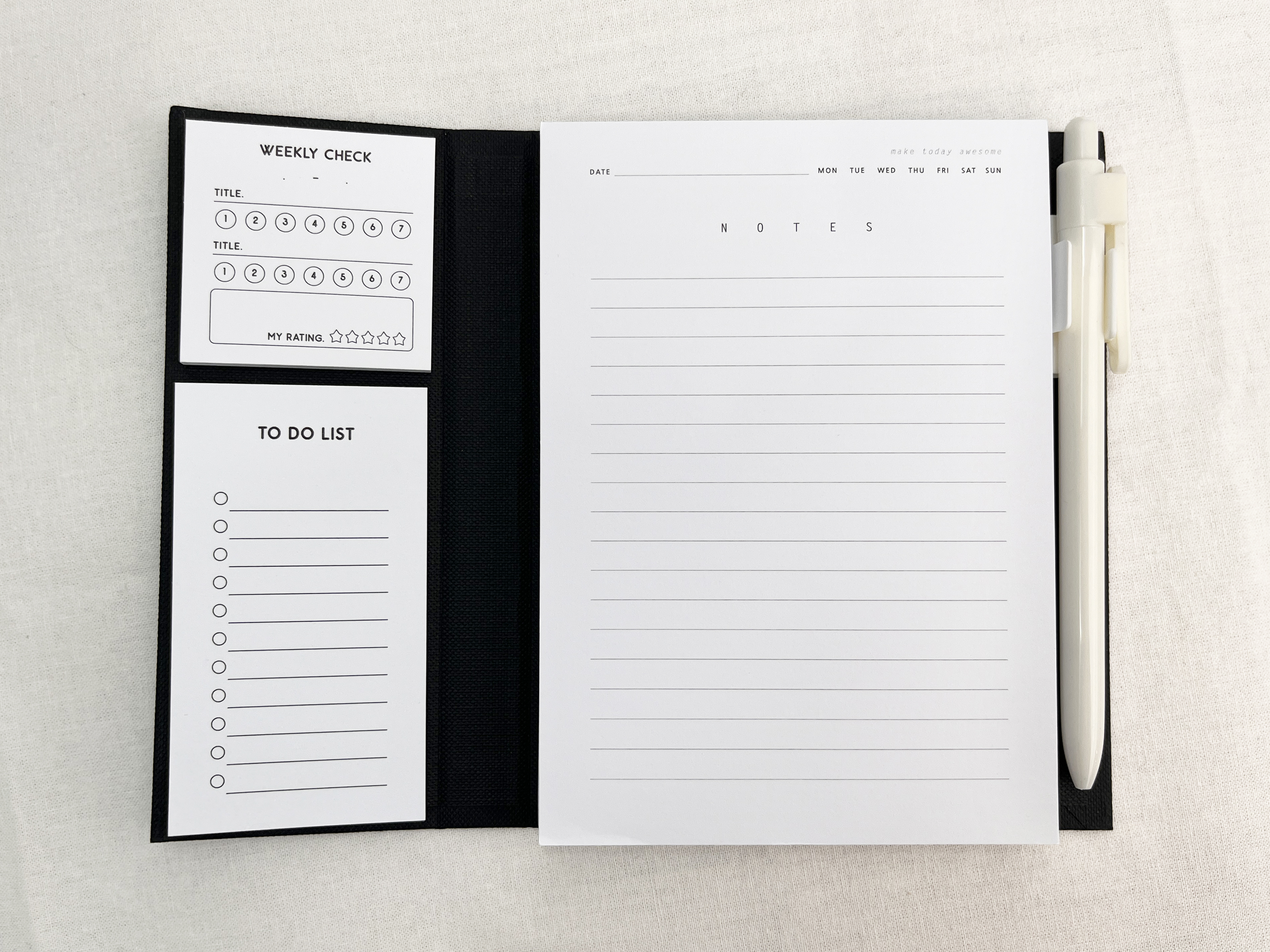 종합 메모 세트