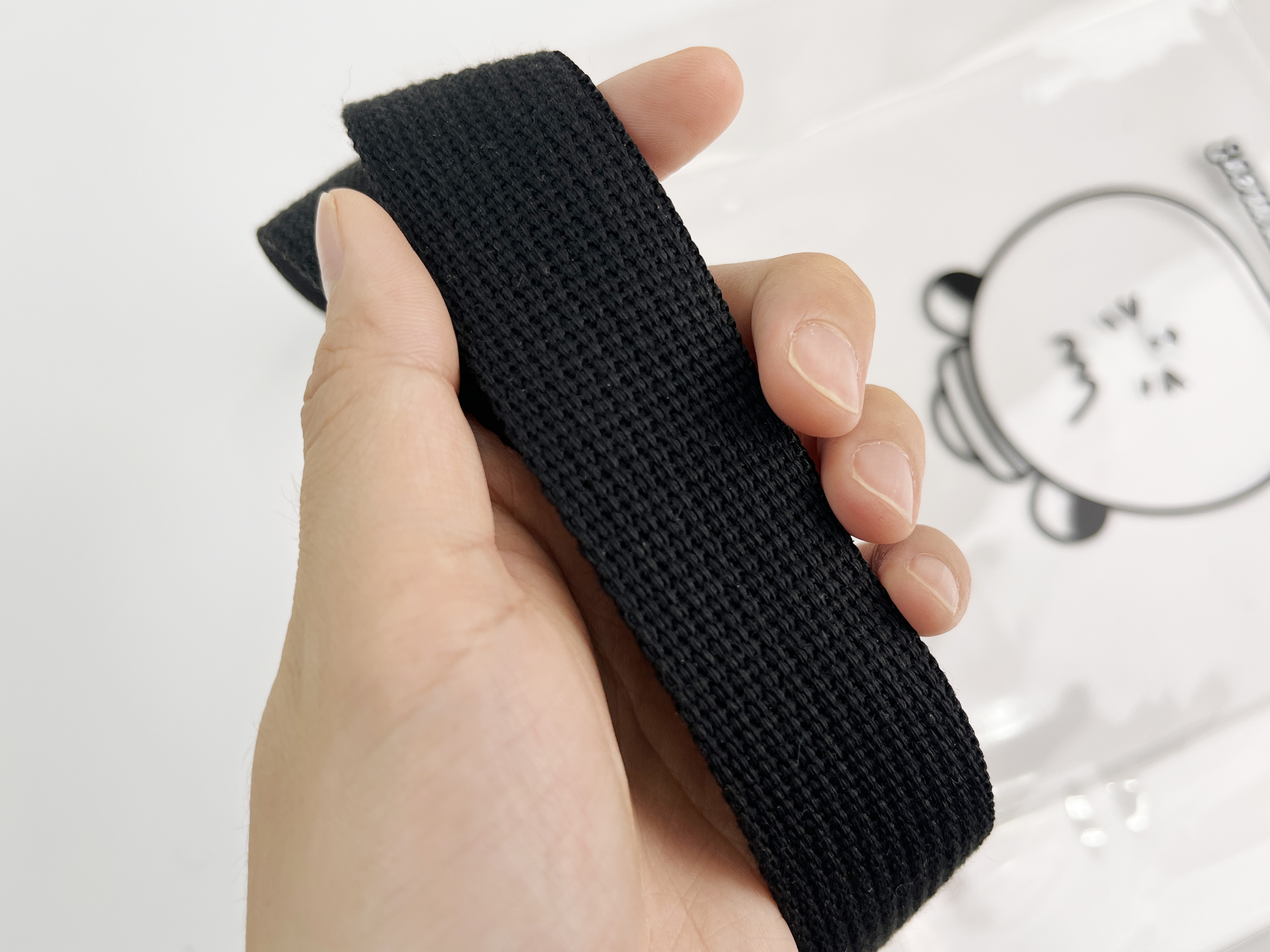 PVC 엣지 도트백