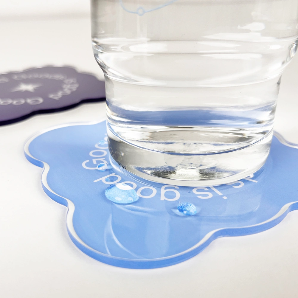 자유모양 아크릴 코스터