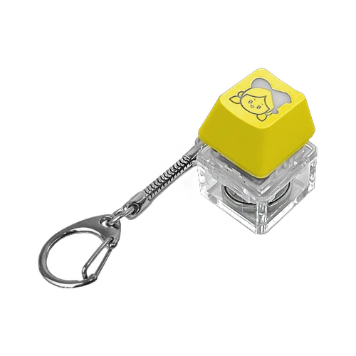 LED 레이저 키캡키링 1구 (컬러4종)