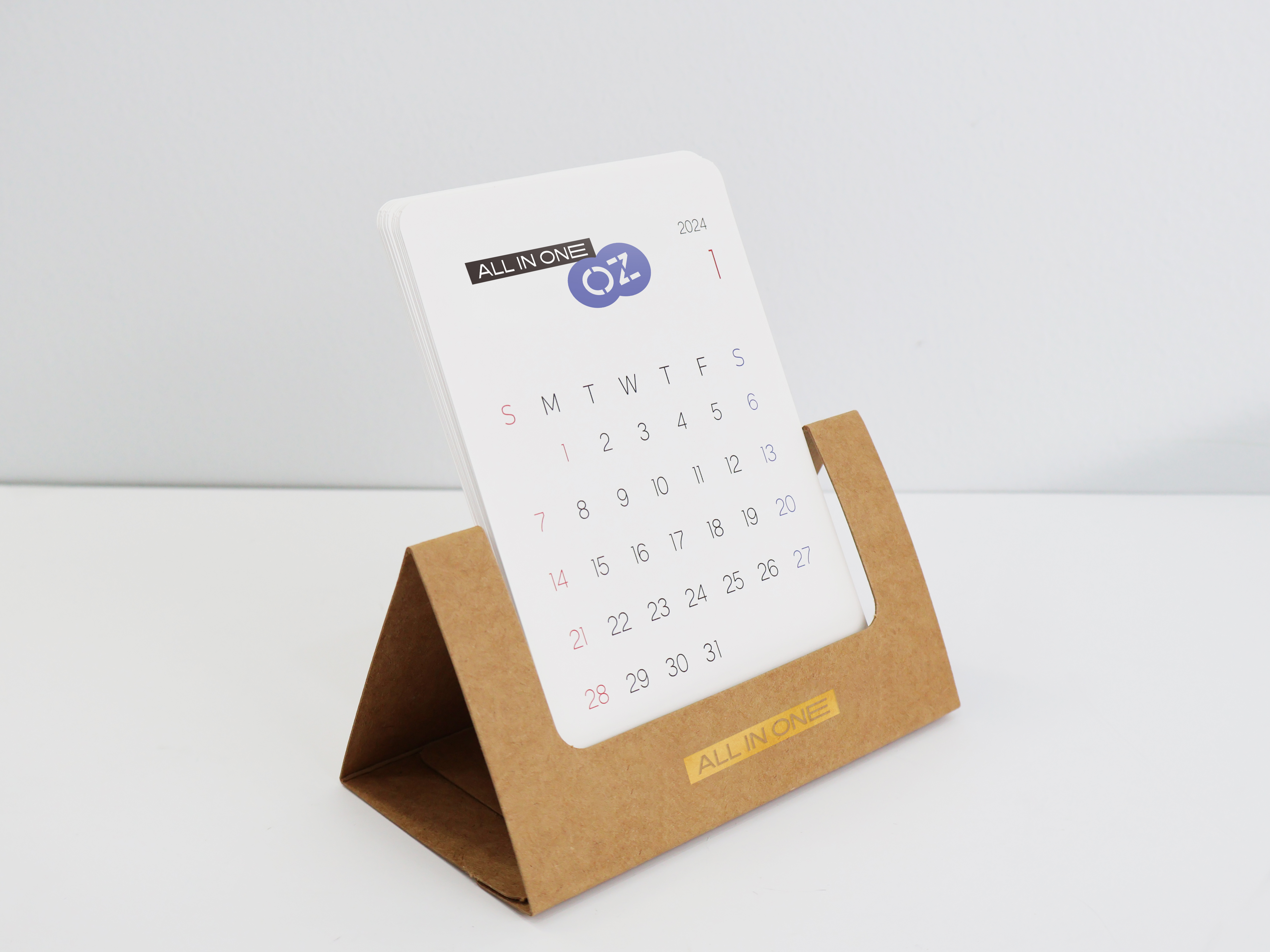 스탠딩 미니 먼슬리 캘린더 2026