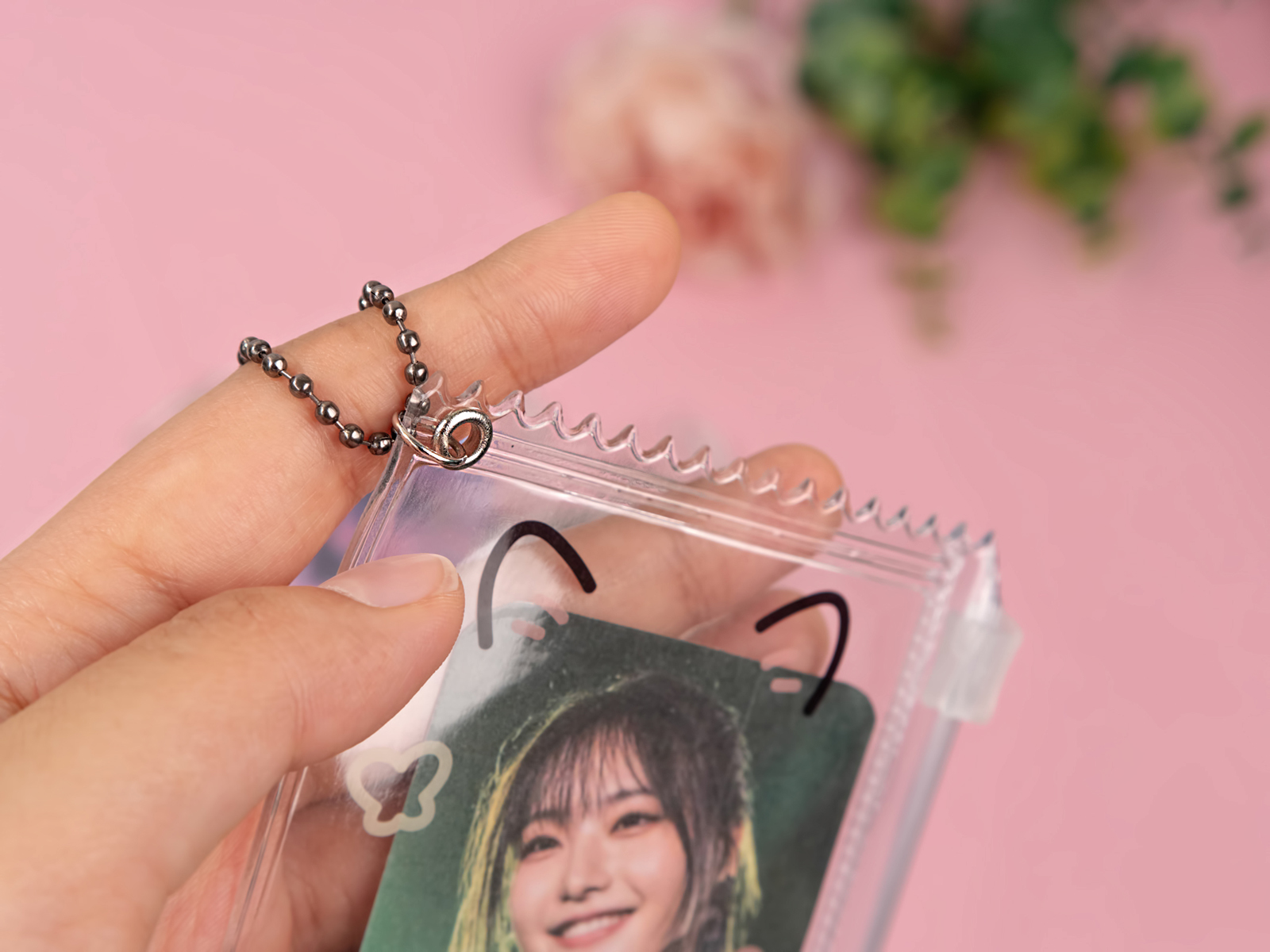 PVC 지퍼형 포카홀더