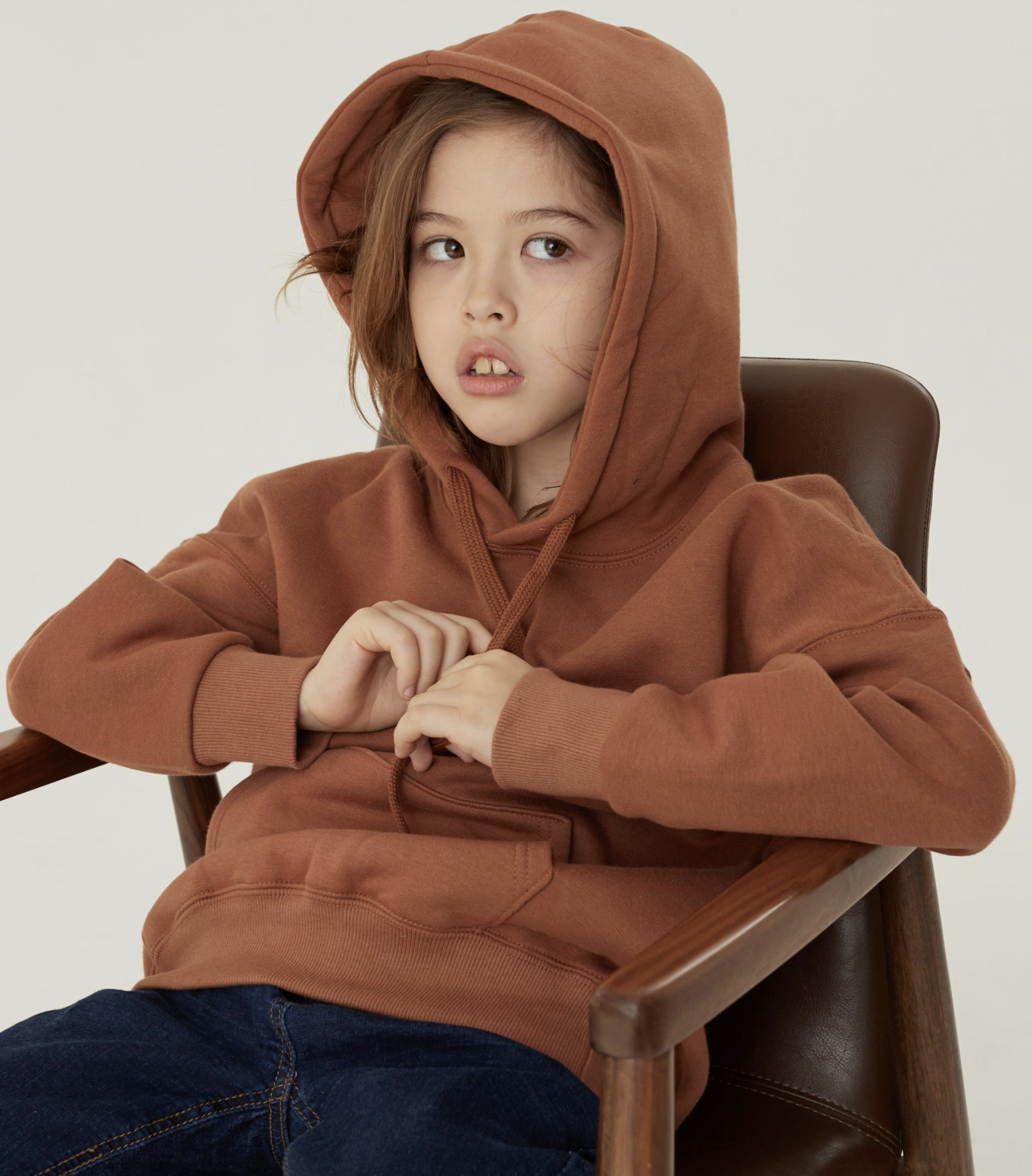 필잇 기모 후드티 (아동용)