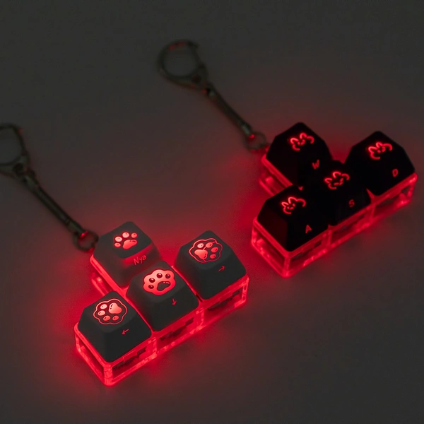 방향키 4구 키캡키링