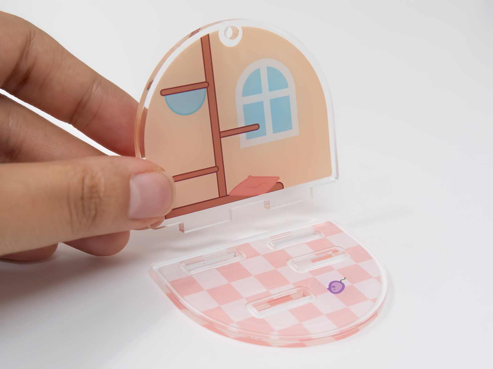 한판 아크릴 스탠드 키링