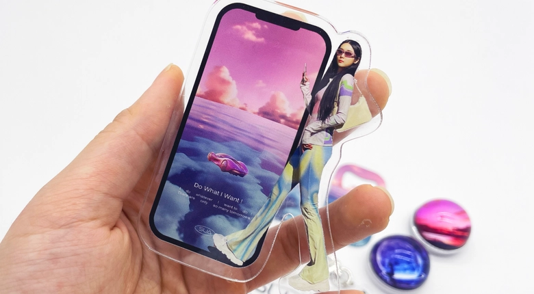 온마인드 나수아 - 아크릴 마그넷, 키링 제작