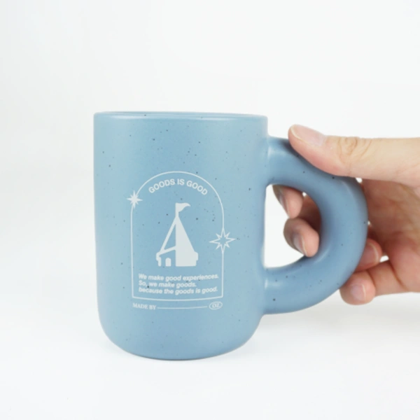 도트 라운드 파스텔 머그 300ml