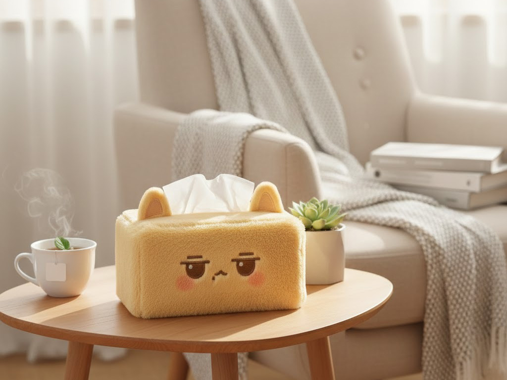 커스텀 인형 티슈 케이스