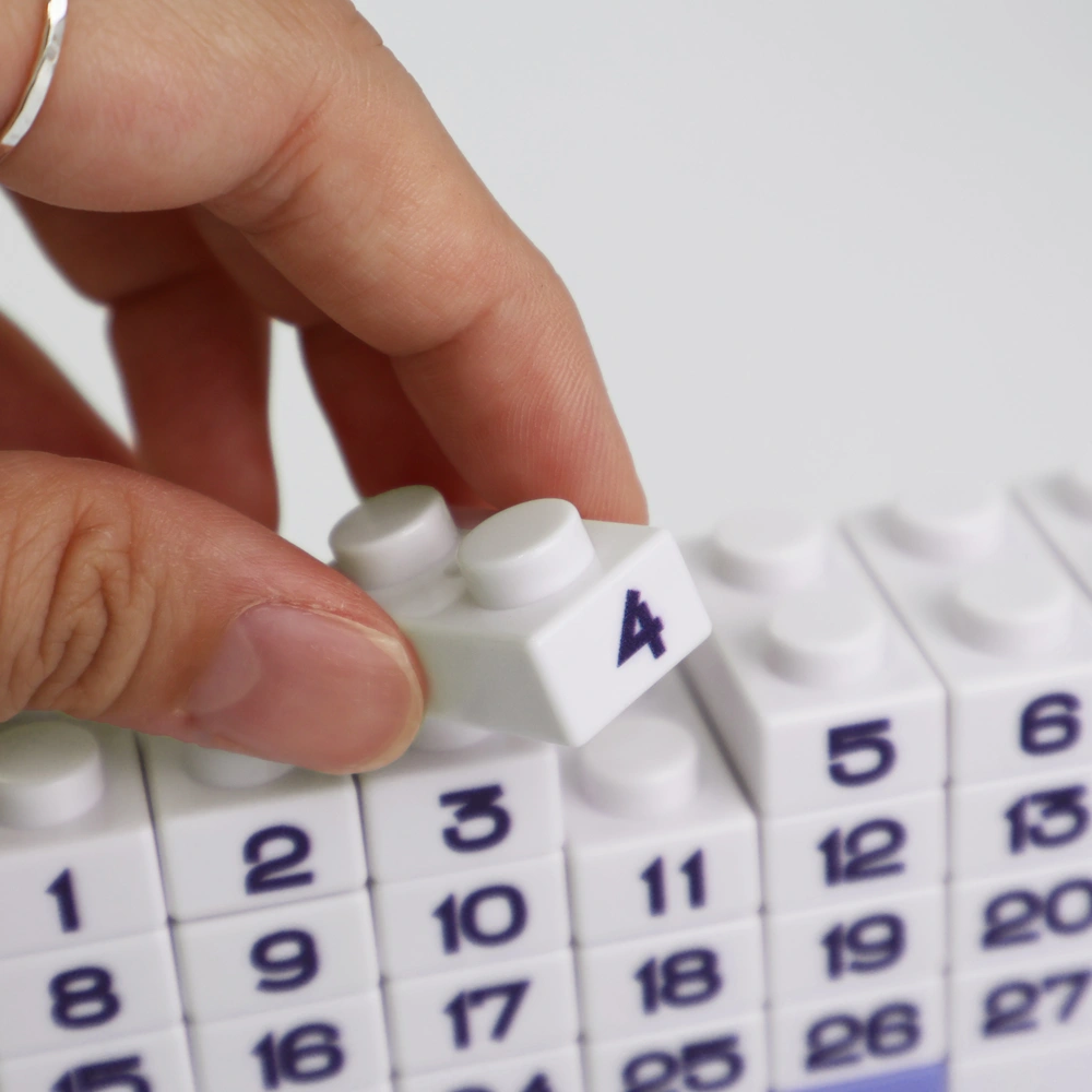 블럭 캘린더 (달력)