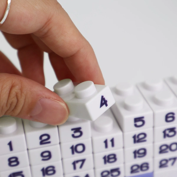 블럭 캘린더 (달력)