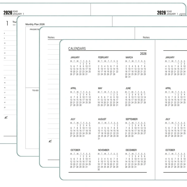 2026 A5 프리미엄 플래너