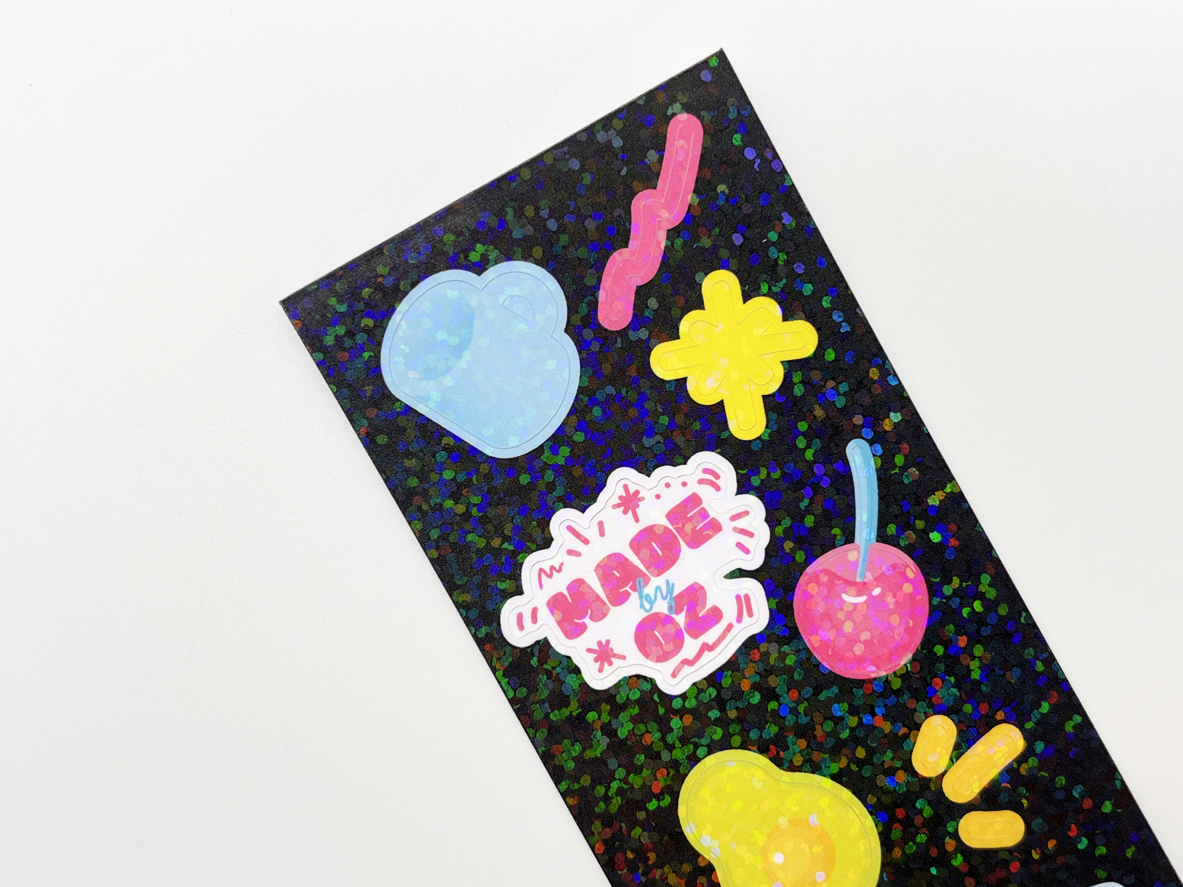 투명  A3 스티커