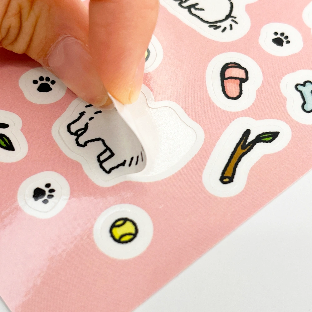 아트지 스티커 150x65mm (6매단위)