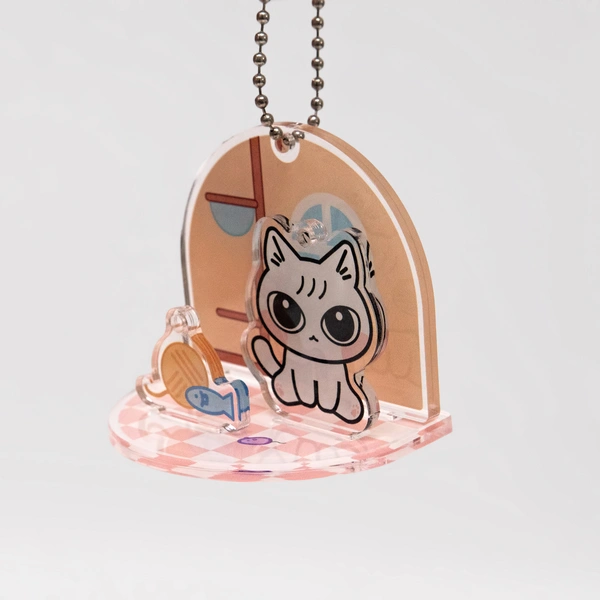 한판 아크릴 스탠드 키링