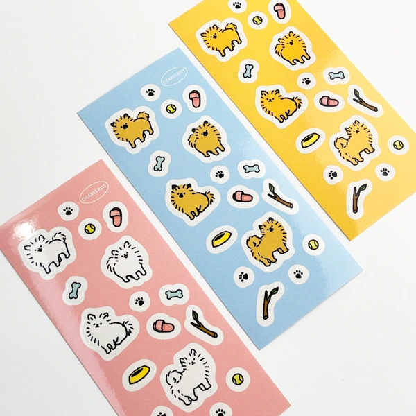 아트지 스티커 150x65mm