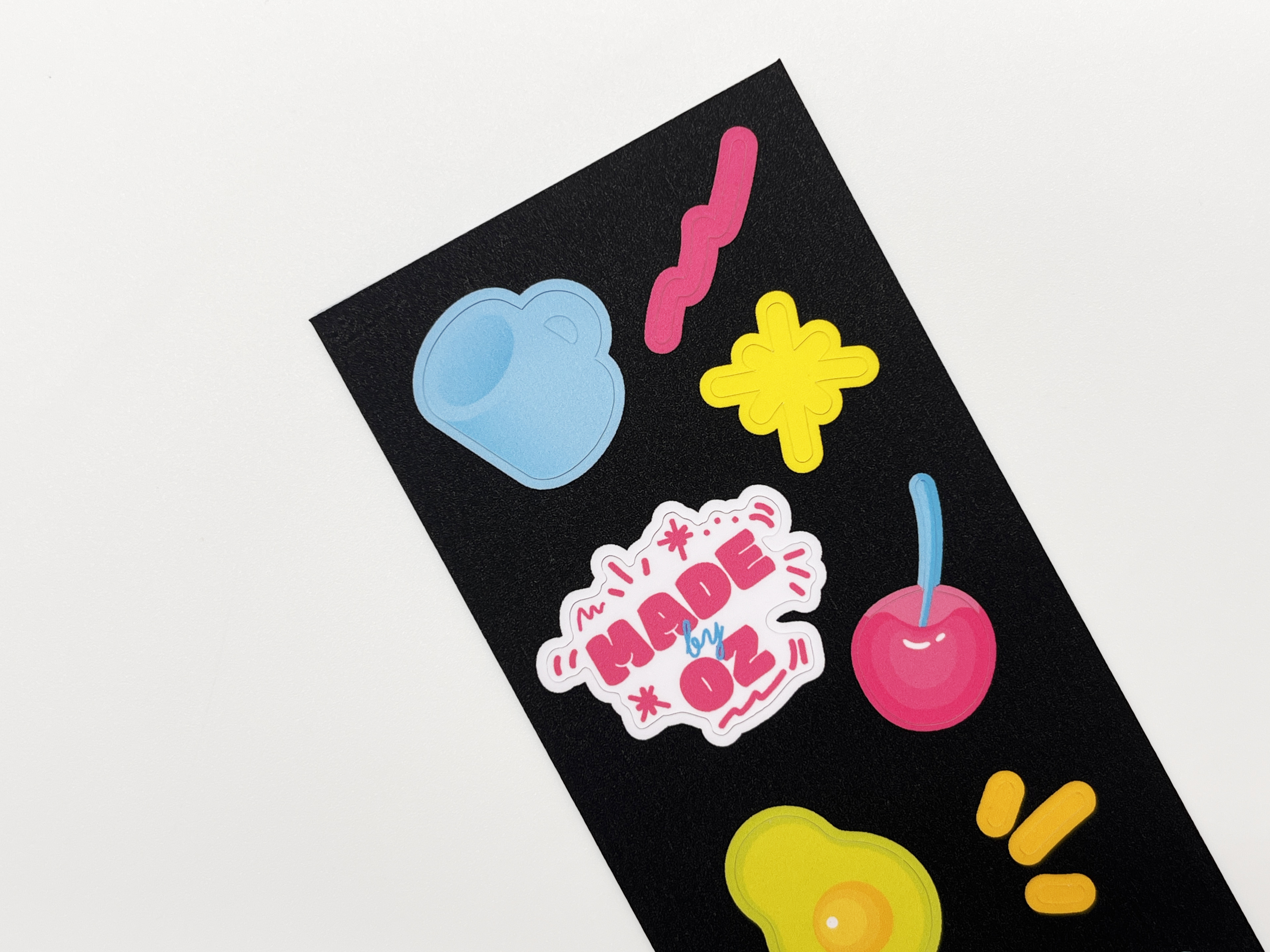 투명  A3 스티커