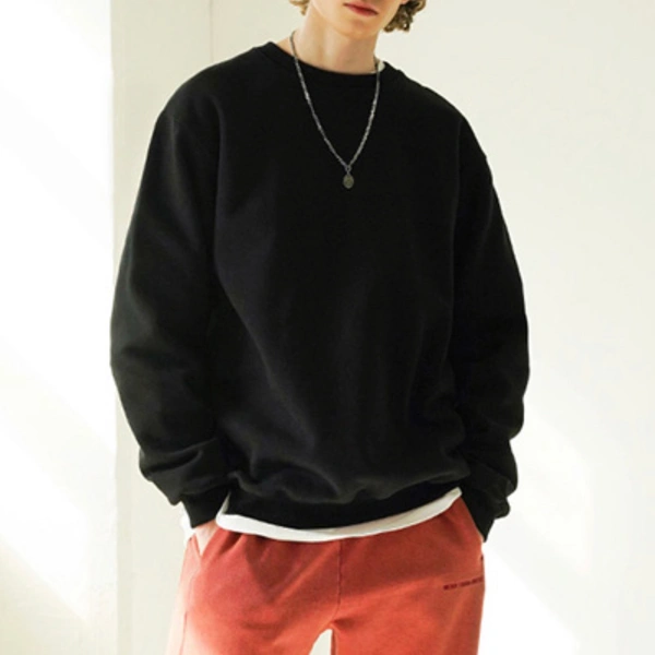 페플 무지 기모 맨투맨