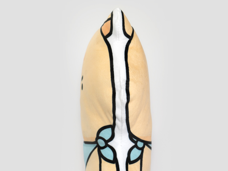 극세사 인형 모양 쿠션 (60cm 이하)