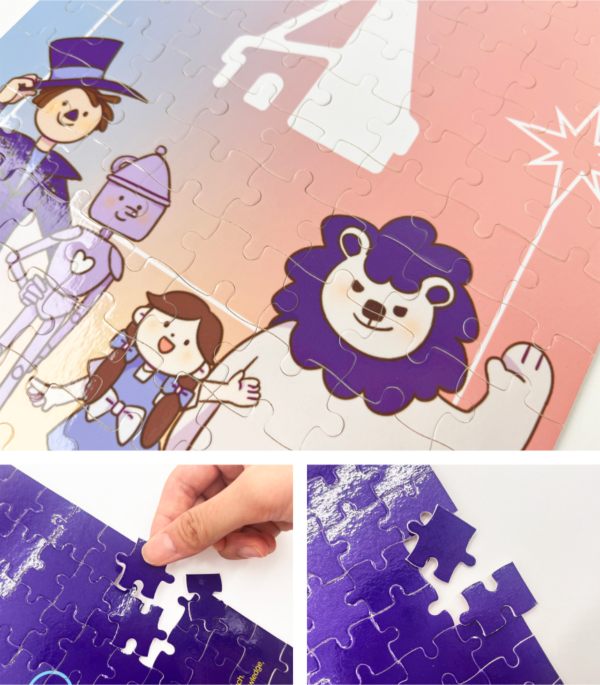 보다 큰 사이즈의 퍼즐로 사진과 디자인을 크게 즐기고 싶을 때 추천드려요
293 x 200mm