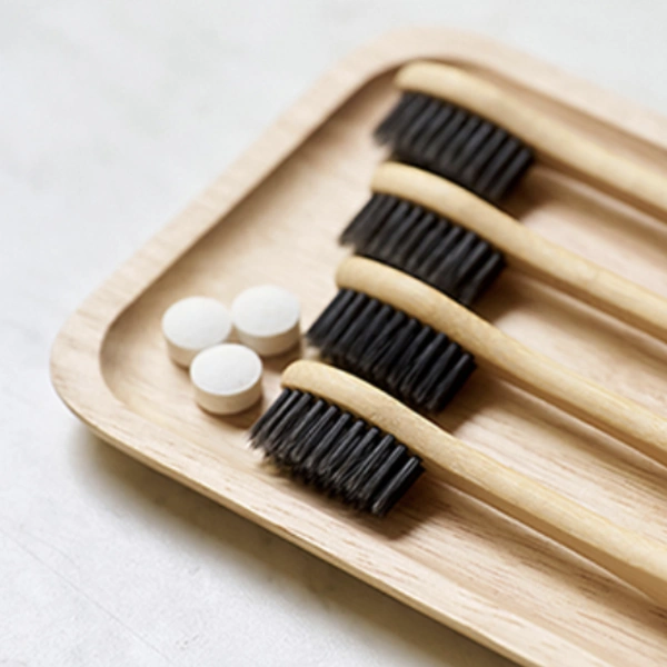 친환경 대나무 칫솔 치약 세트