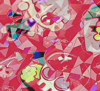 아트지 스티커 150x65mm