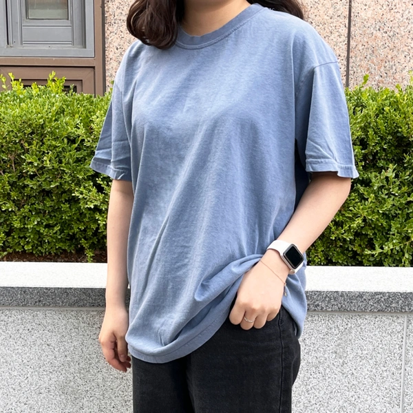 컴포드컬러 USA핏 반팔 1717  14가지 컬러 티셔츠