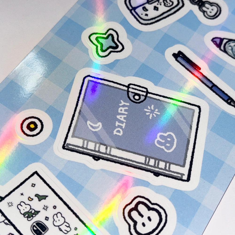 리무버블 유포지 스티커 180x80mm (4매단위)