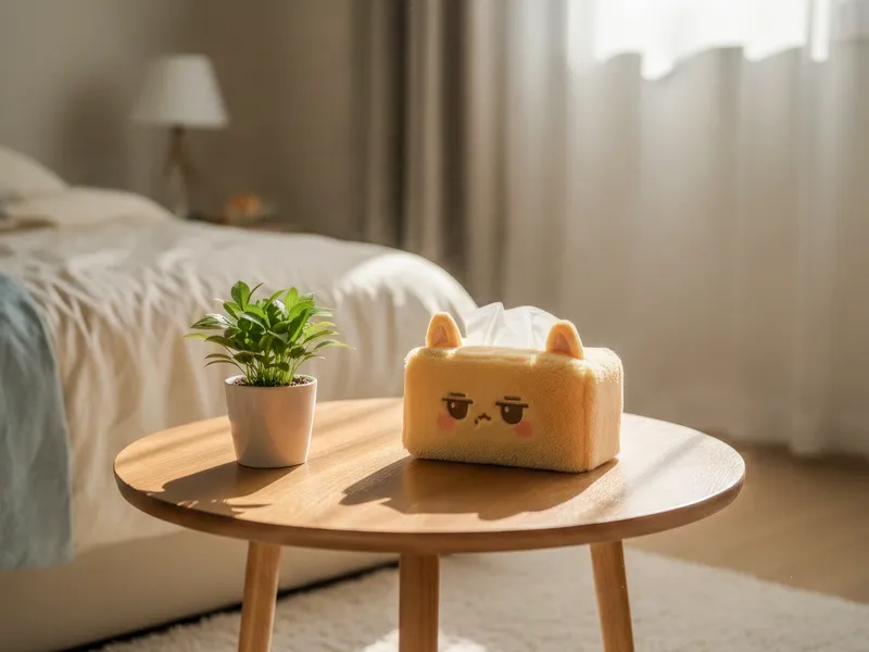 커스텀 인형 티슈 케이스