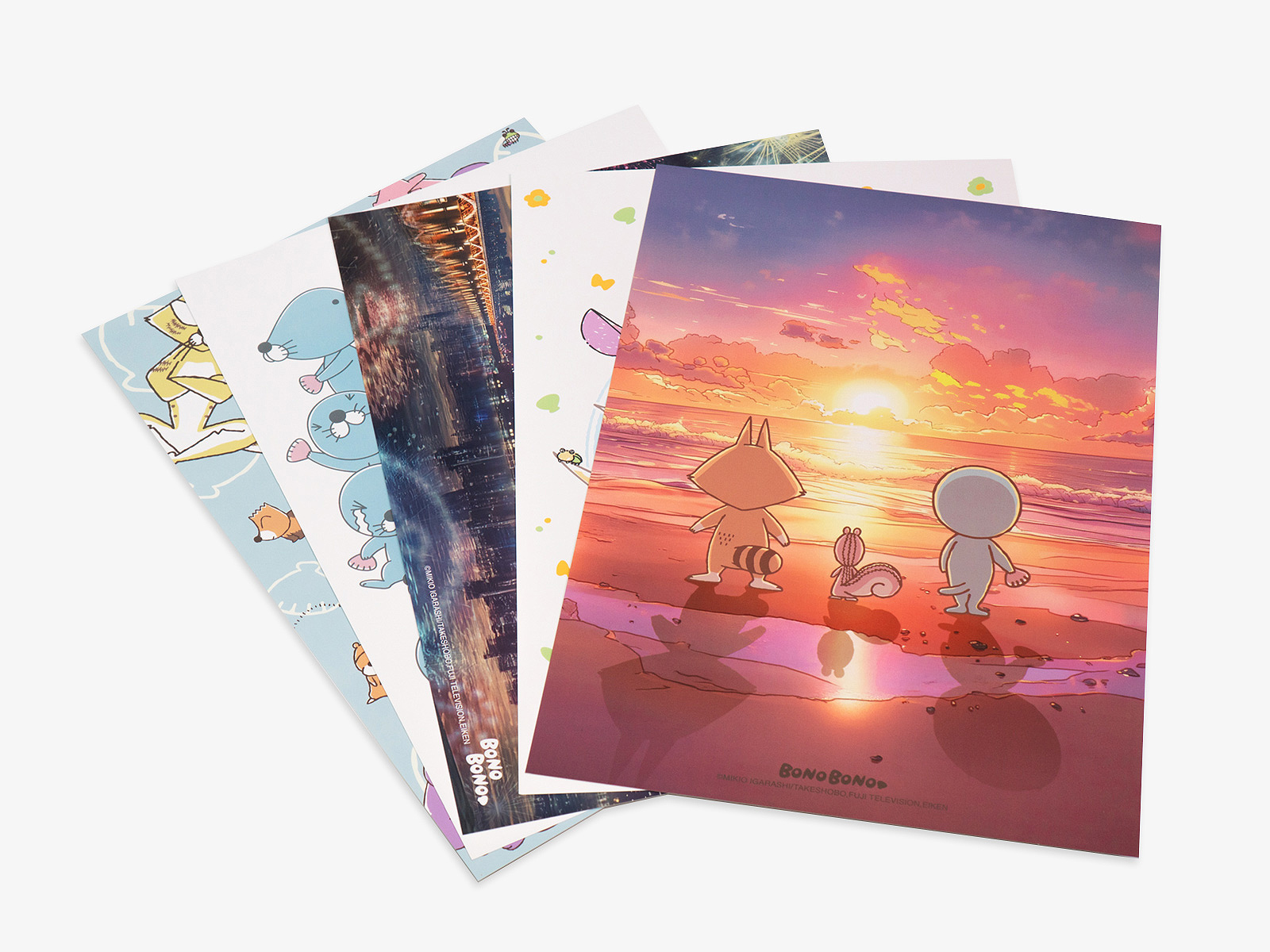 [롯데월드] 보노보노 종이 포스터