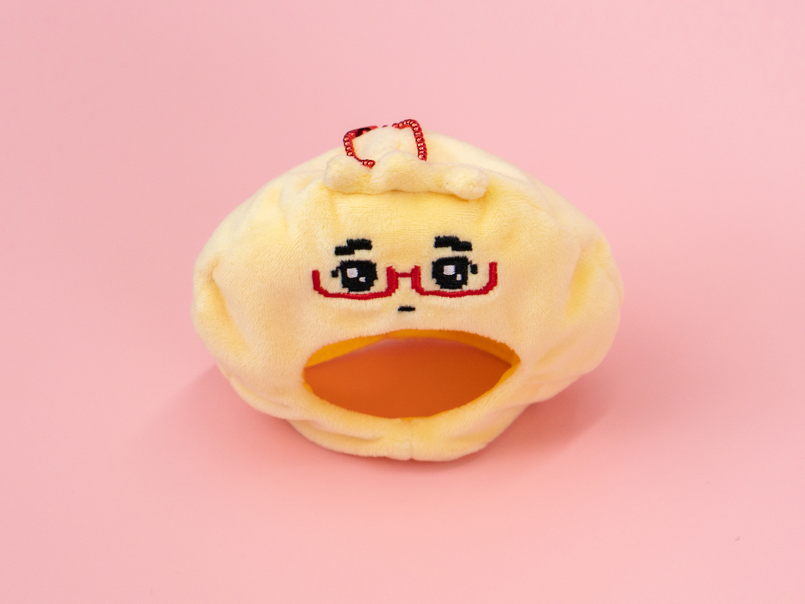 커스텀 인형모자 키링