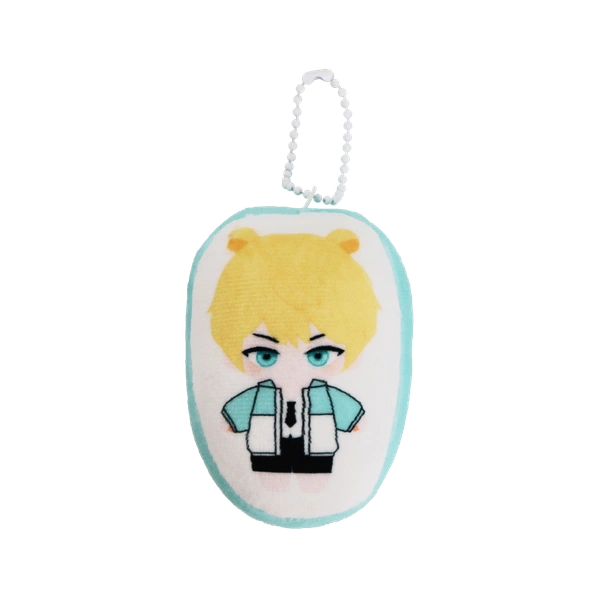 극세사 인형 보더 쿠션 키링