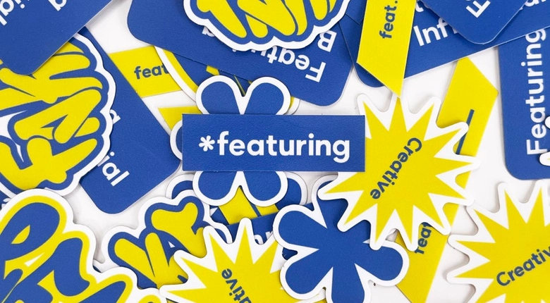 피쳐링 스티커팩 제작 (리무버블 PVC 스티커)