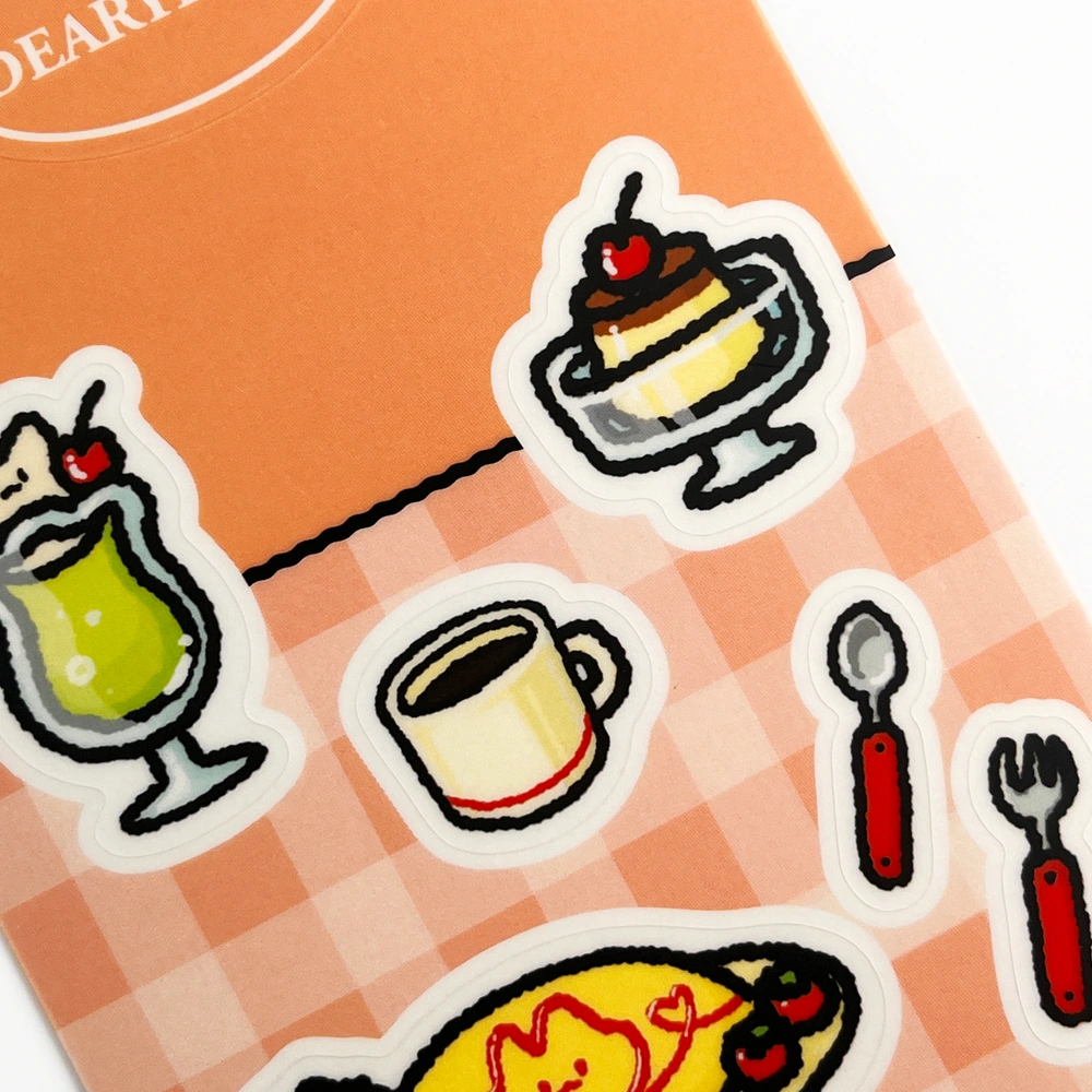 투명 스티커 100x150mm (4매단위)