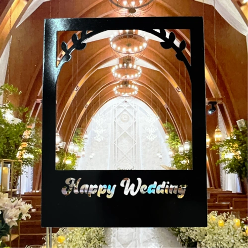 폴라로이드 토퍼 (액자 토퍼) 컬러 20cm이내