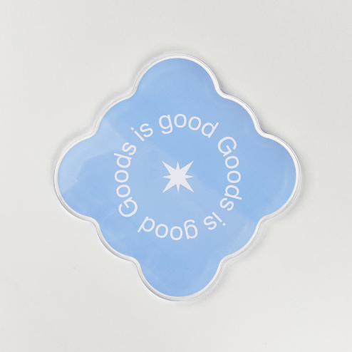 자유모양 아크릴 코스터 