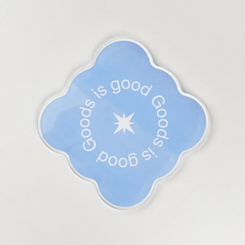 자유모양 아크릴 코스터