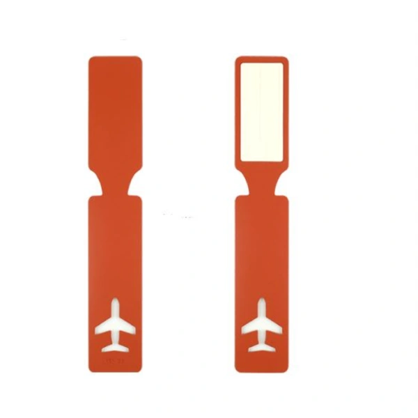 아이콘 가죽 비행기 네임택