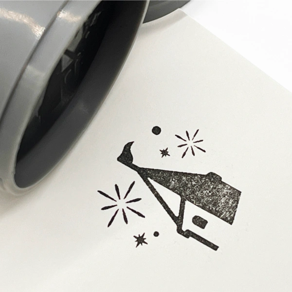 스탬프 도장 (원형, 사각형)