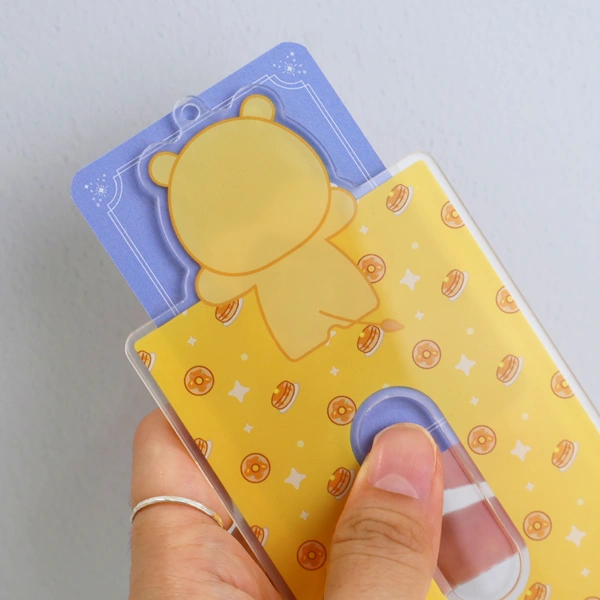 아크릴 포토카드 홀더 키링