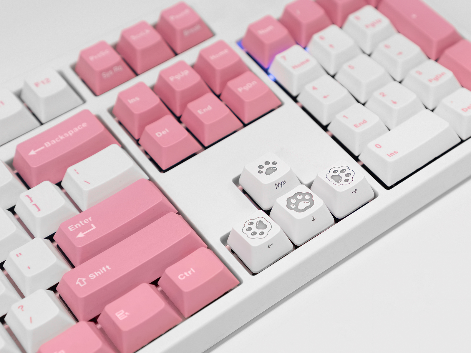 방향키 4구 키캡키링