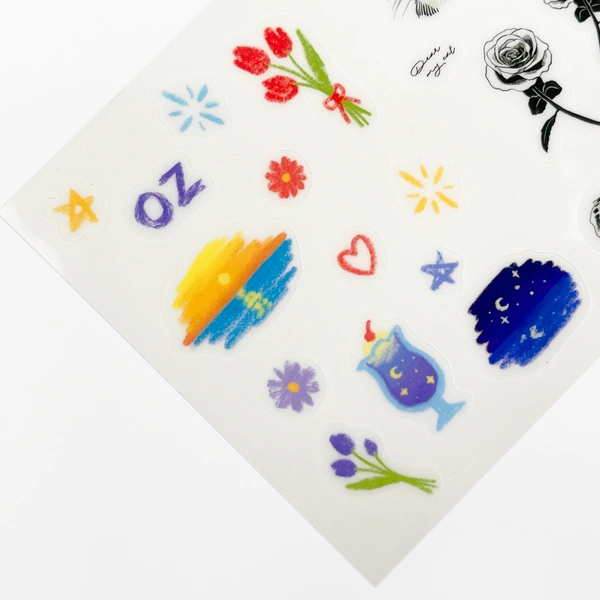 건식 타투스티커