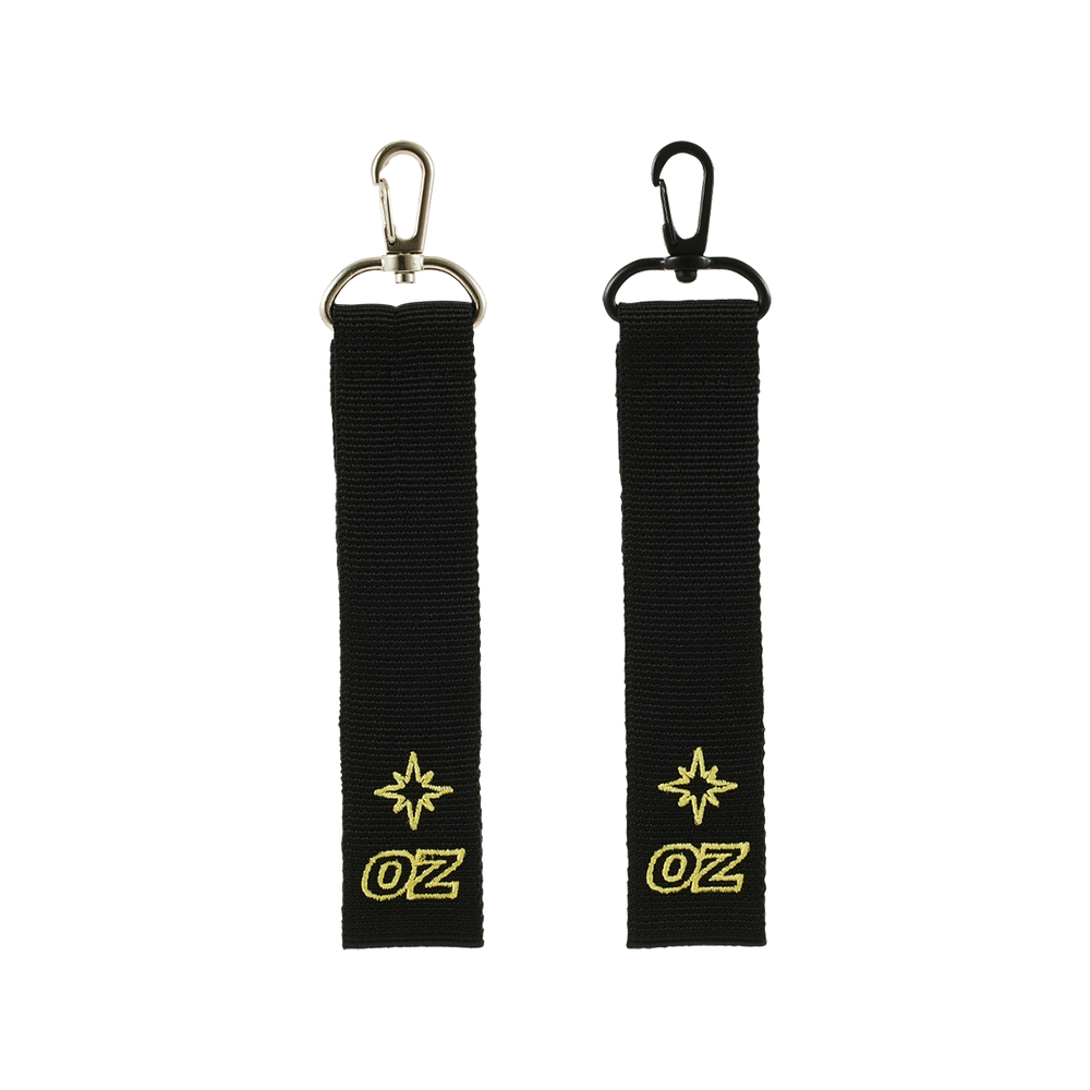 자수 네임택 키링