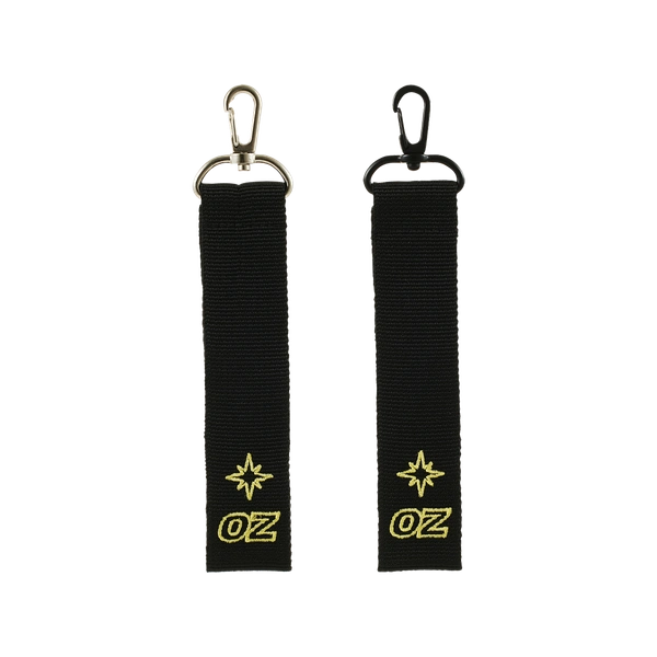 자수 네임택 키링