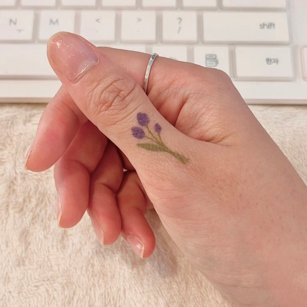 습식 프로 타투스티커