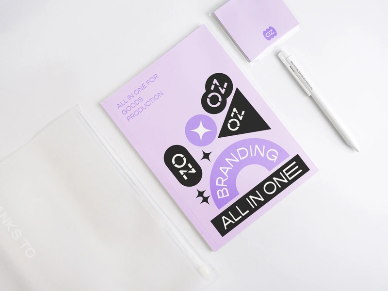 커스텀 클리어 스테이셔너리 세트